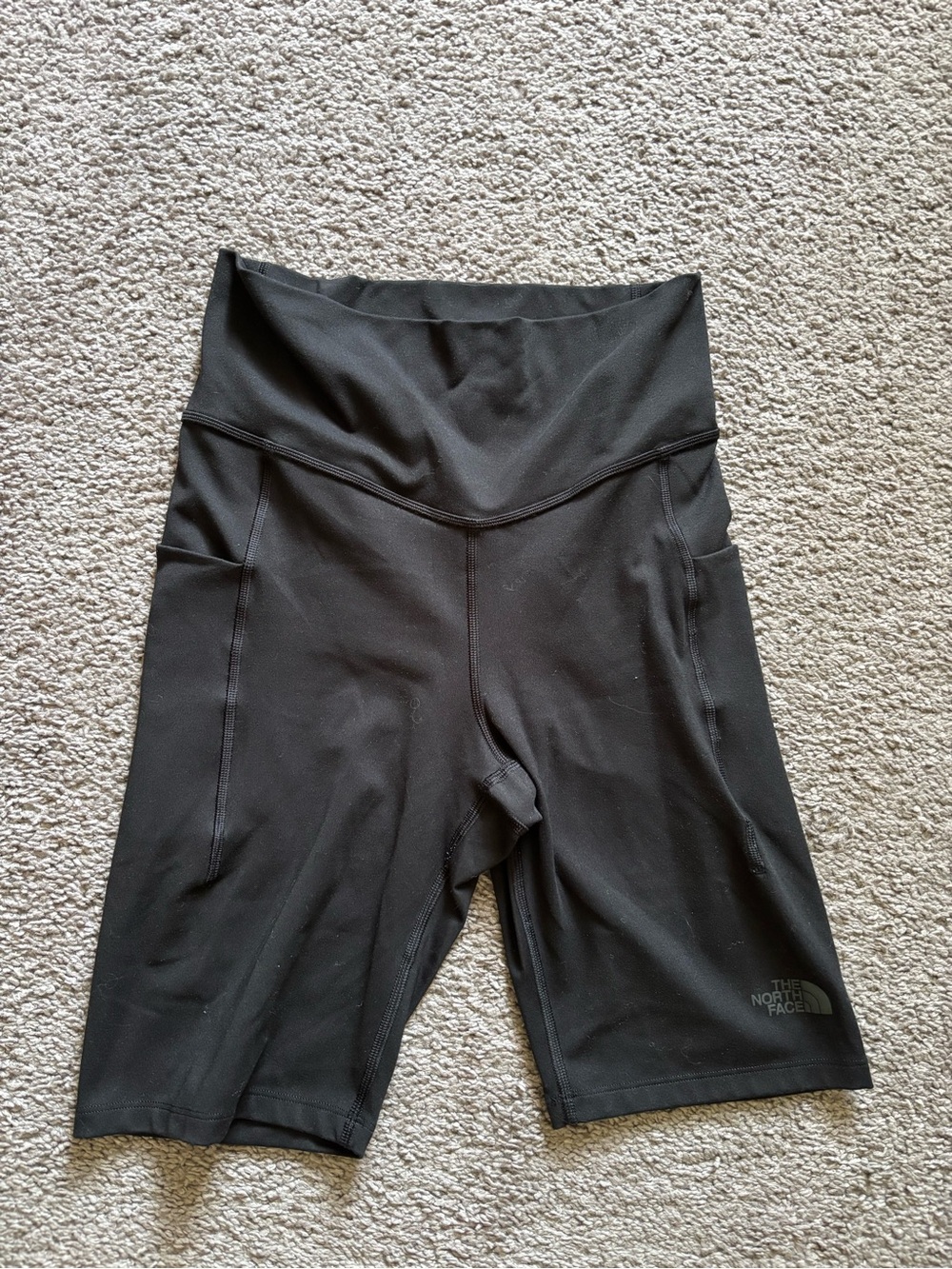 The North Face Women’s Black 9” Bike Shorts with Side Pockets